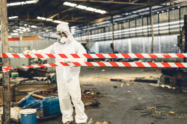 Professional Odor Removal technician working in Mercer Island, WA